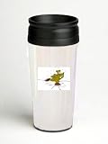 16 oz. Double Wall Insulated Tumbler with ice-skating bear - Paper Insert