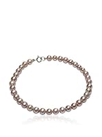 Mayumi Pulsera Fascino Sterling-Silber 925 / Marrón