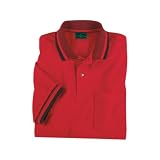 Outer Banks - 6.8 oz Cotton Pique Pocket Polo with Striped Trim (5032)