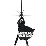 Star Wars Jedi Rub-on Sticker/Decal ~ STAR WARS Jedi Knight Rub-on Car Window Decal/Sticker Choose from White or Black