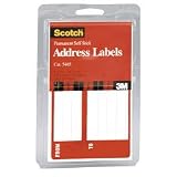 Address Labels, From/To, 4-5/8x2-7/8, 25/PK, White