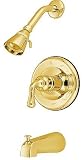Elements of Design EB1631T Magellan Single Lever Handle Tub/Shower Faucet, Chrome