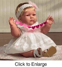 Beautiful Embrace 18" Girl w/Heart Chain Special Ed Berenguer Doll