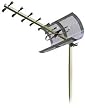 PHILIPS SDV9201/17 DIGITAL UHF OUTDOOR