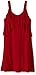 Amy Byer Girls' Big Solid Sleeveless Ruffle Knit Dress