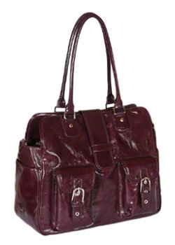 Amy Michelle Gladiola Diaper Bag Green