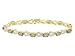  : 10KT 9.50CTW ALUSITE .44CTW DIAMOND BRACELET ERV=$2100