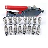Q-See QSCOMPTOOL Compressor Tool with 16 Pack BNC Compressor Connectors