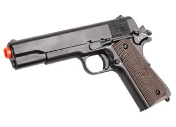 Yt385 Spring Metal Airsoft 1911 Pistol Gun FPS 
