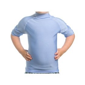 Toddler UV Rash Guard Shirt - Carolina Blue