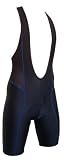 Men's Black Padded Bike Bibs Cycling Shorts