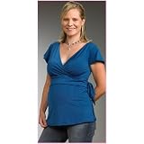 AimeeEssentialWrapNursingandMaternityTop(ShortSleeve)
