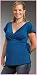 Aimee Essential Wrap Nursing and Maternity Top (Short Sleeve)