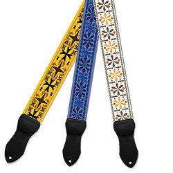 Onori 2 Hootenanny Guitar Strap Blue