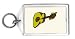 Acoustic Guitar Keychain