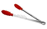 Cuisipro Silicone Tongs - Red (12)