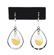 Earrings: Oval with Loop