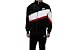 Fila Men's White/Red Striped Velour Tracksuit / Sweatsuit