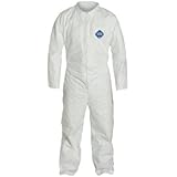Dupont TY120S L Large Tyvek Coveralls Suit, Sold By Each
