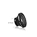 kwmobile Magnetic fisheye lens for Sony Xperia Z3 Compact / Z5 Compact in Black