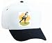 White Cap with wild, life, fauna, serpentarius, birds, genus, sagittarius, bird