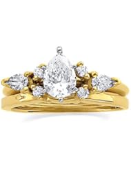 Ann Harrington Jewelry 14k Yellow Gold 1/3 Ct Tw Diamond Ring Wrap