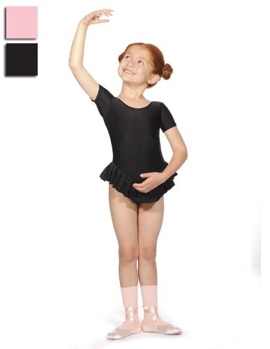 Roch Valley 'NF101' Frilly Children's Leotard, Size- 0, Color- PALE PINK