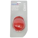 Golf Ball Cleaner and Tee Holder - Red