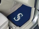 Seattle Mariners universal fit Carpet 2 Pc Car Floor Mat (Rug)