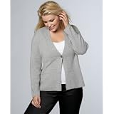 Charter Club Cashmere Plus Size One-Button Cardigan at Charter Club