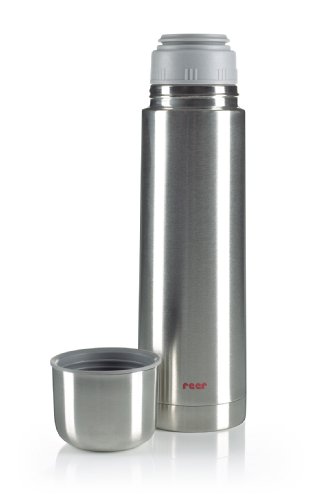 reer 90500 - Edelstahl Isolier-Flasche, 500ml