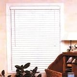 Homebasix Faux Wood Blinds, 23 x 64