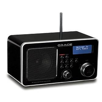 Wireless Desktop Internet Radio - Black - Frontgate, Black