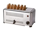 Burco, 6 Slot Stainless Steel Commercial Toaster