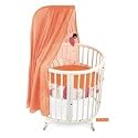 STOKKE&reg; SLEEPI? Mini Bedding Set Pink Circles
