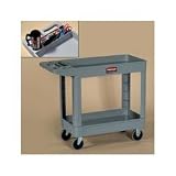 Beige Heavy Duty Service/Utility Cart (RCP450088BEI)
