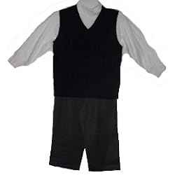 Infant Boys Goodlad 3 Pc. Outfit Including Vest, Turtleneck & Pants Size 2t