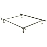 Adjustable Twin Full Sturdy Metal Bedframe w  Rug Savers By Fashion Bed Group by Fashion Bed Group