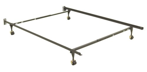 Leggett and Platt Twin or Full Metal Bed Frame with Rug Savers