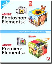 Adobe Photoshop Elements 6 & Adobe Premiere Elements 4