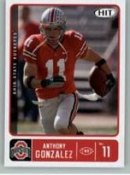 2007 Sage HIT #11 Anthony Gonzalez - Indianapolis Colts (RC - Rookie Card) (Football Cards)