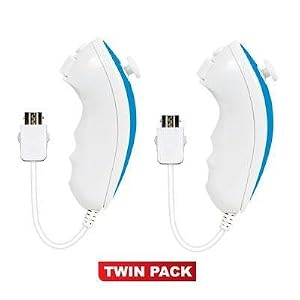 Intec G5748 Nintendo Wii Nunchuk Controller Twin Pack $23.99 Shipped