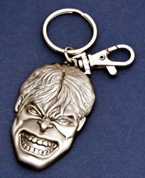 The Incredible Hulk Pewter Keychain