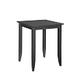 Bedford Square Bistro Table - Black