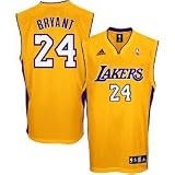 Kobe Bryant Youth Jersey: adidas Gold Replica #24 Los Angeles Lakers Jersey - Large (14-16)