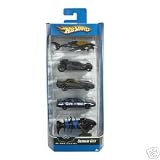 Mattel Hot Wheels 2006 1:64 Scale Batman Begins Gotham City 5 Pack Die Cast Car Gift Set