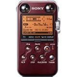 Sony PCM-M10/R Portable Linear PCM Recorder, 96 kHz/24-bit, 4GB Memory & USB High-Speed Port, Glossy Red