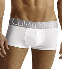 Calvin Klein Men's Steel Cotton Low Rise Trunk
