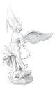 St. Michael The Archangel Statue Sculpture Saint