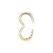 Beadalon Gold Plated Medium Quick Link Figure 8 Connectors 7.5mm Long (60 Pcs)